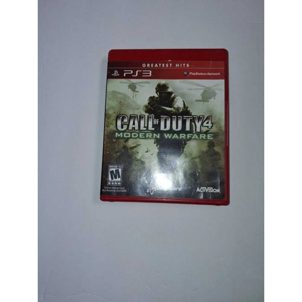 Call of Duty 4 Modern Warfare PS3 Complete Greatest Hits Tested